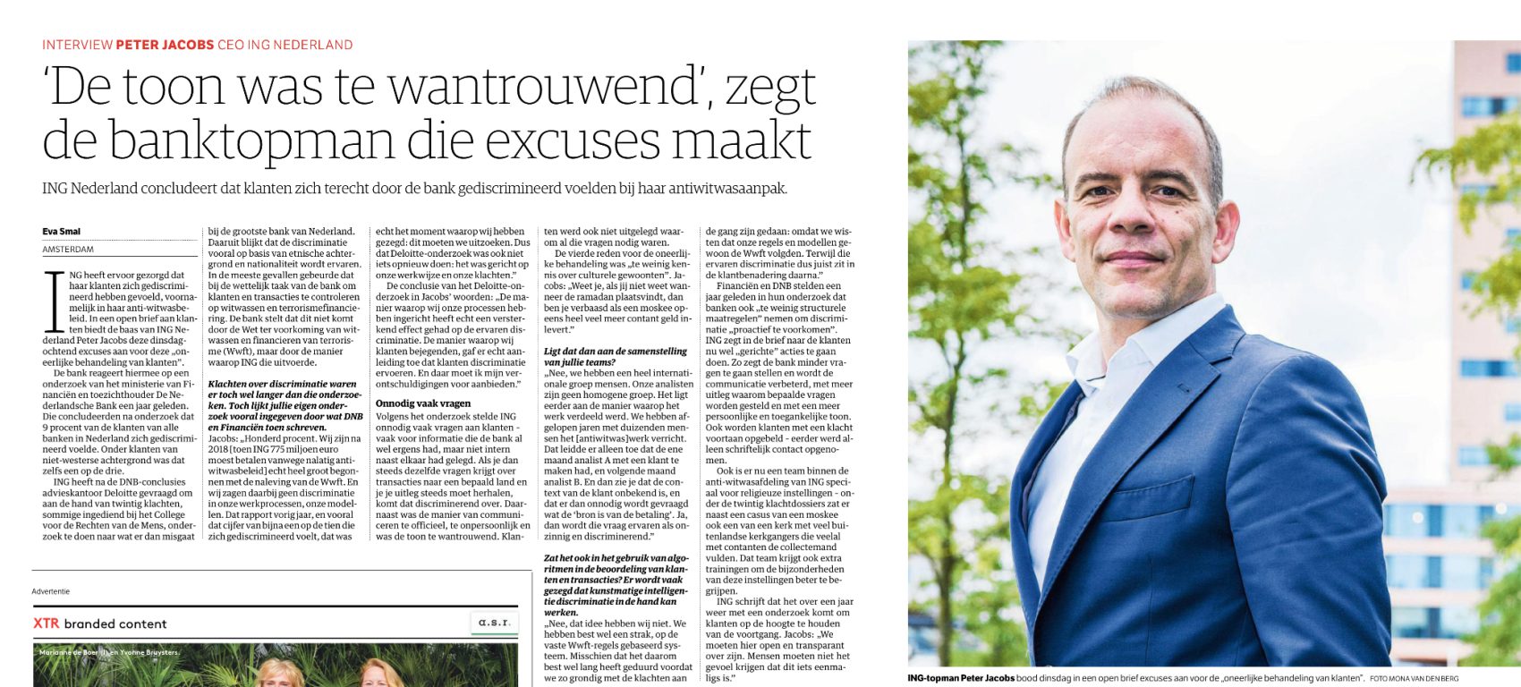 CEO ING Leiderschap communicatie reputatie Beta Strategies Frank Körver