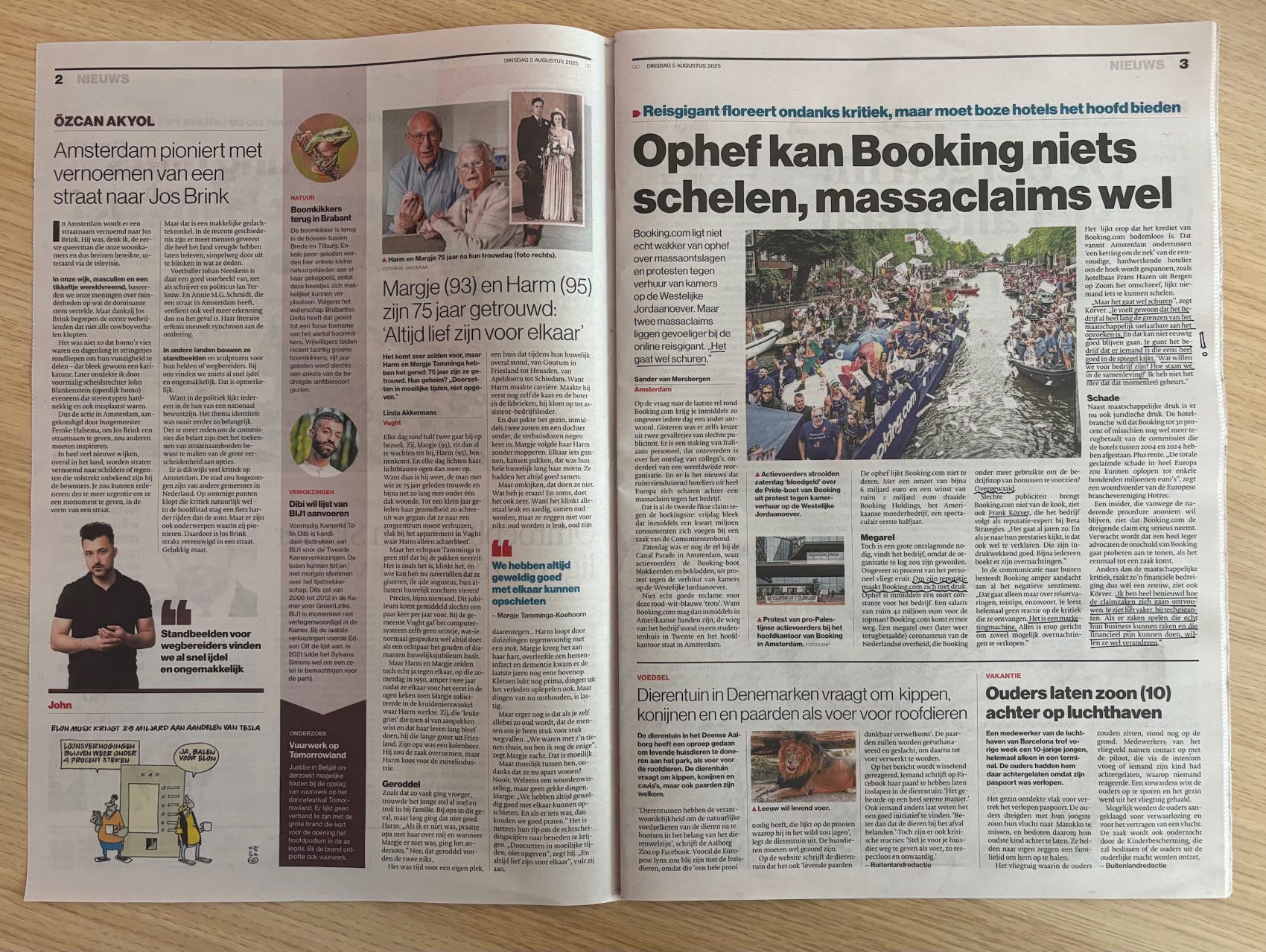 Booking.com ligt onder vuur. Het Algemeen Dagblad ging met Frank Körver in gesprek over de issues, de aanpak en de manier van communiceren